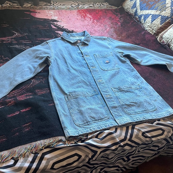 Large Dickies Denim Chore Jacket
